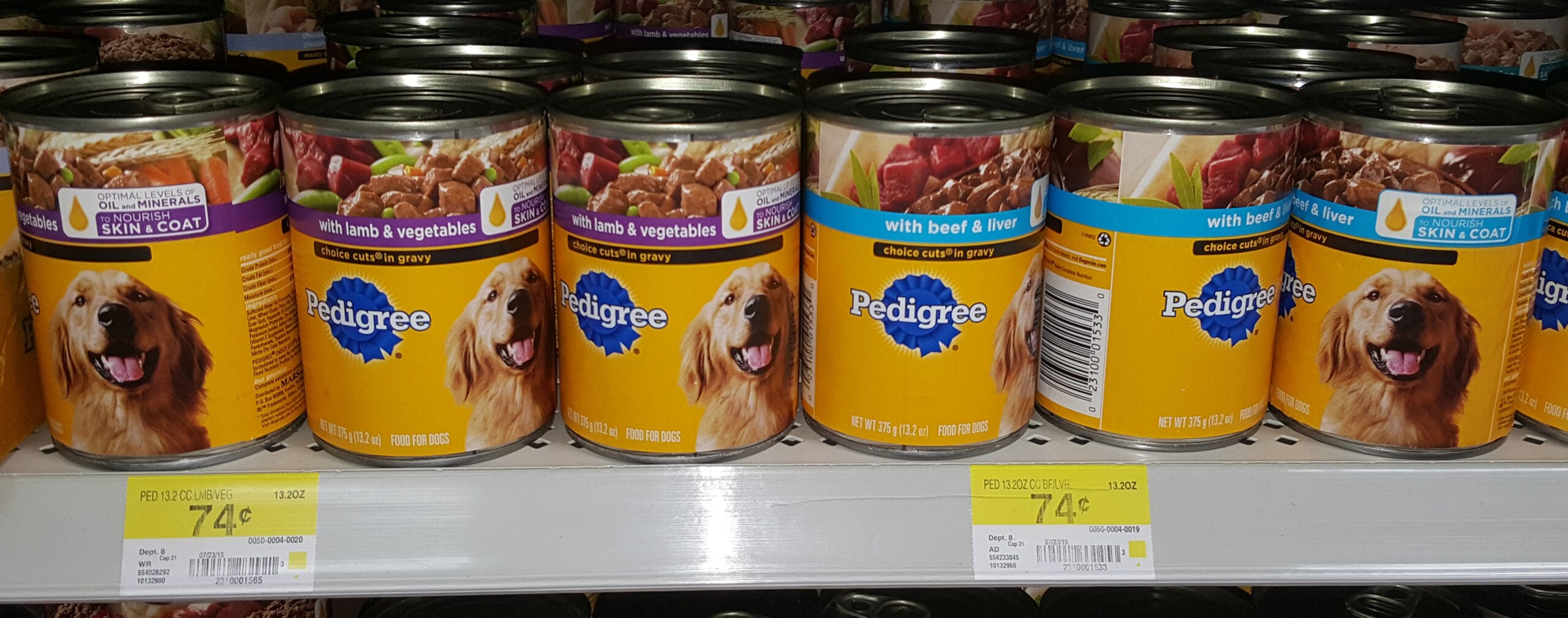 Pedigree Cans Just $.41 at Walmart!