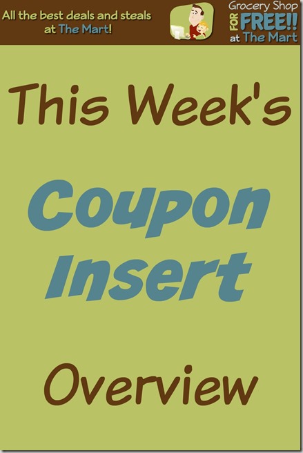 8/2 Coupon Insert Overview!