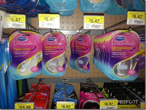New High Dollar Coupons for Dr Scholl’s DreamWalk Inserts!