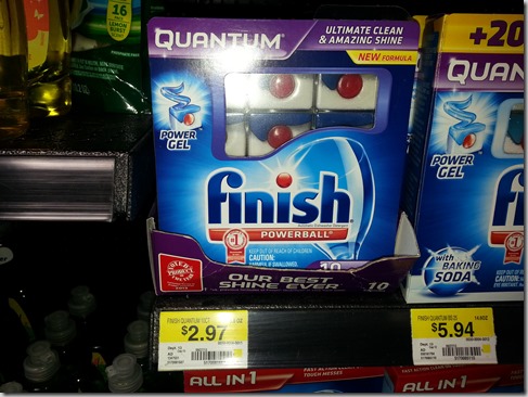 Save $1.10 on Finish Detergent Products at Walmart!