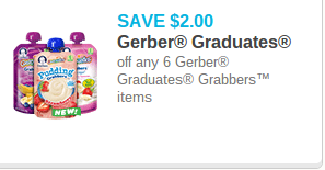 Gerber Graduates Coupon
