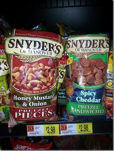 New Printable Coupon for Snyder&rsquo;s of Hanover Pretzel Pieces!