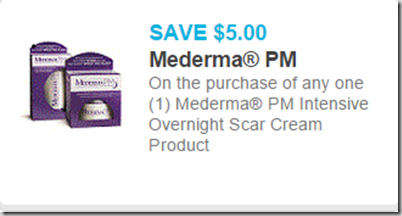 New High Dollar Coupon for Mederma PM!