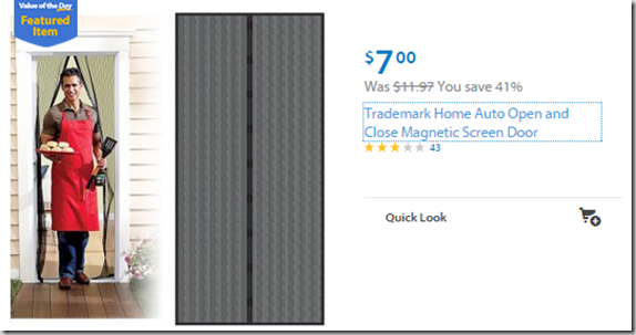 Walmart Value of the Day: Ematic Bluetooth Speaker for $39.98 or Magnetic Screen Door for $7!
