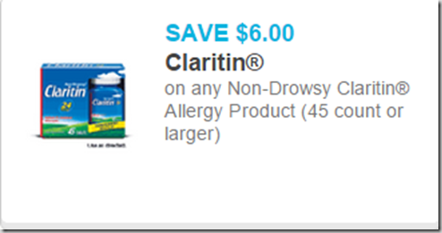 Save Up to $17 on Claritin Allergy Products!