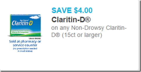 Save Up to $17 on Claritin Allergy Products!