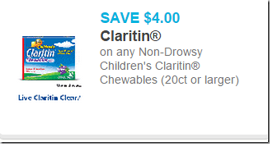 Save Up to $17 on Claritin Allergy Products!