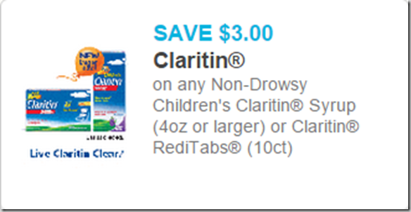 Save Up to $17 on Claritin Allergy Products!