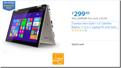 Walmart Values of the Day: Danskin Women’s Top Just $4 or Toshiba Tablet for $299! Walmart Values of the Day: Danskin Women’s Top Just $4 or Toshiba Tablet for $299!