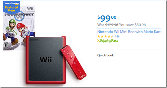 Walmart Values of the Day: Cosco 5 Piece Card Table Set for $57 or Nintendo Wii with Mario Kart for $99! Walmart Values of the Day: Cosco 5 Piece Card Table Set for $57 or Nintendo Wii with Mario Kart for $99!