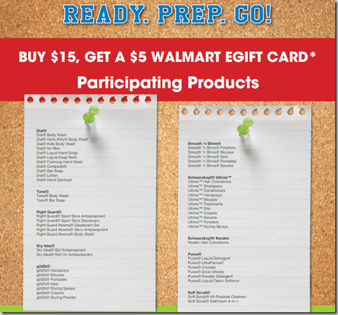 FREE Purex, Right Guard, Got2B, Dial and More with Overage at Walmart!