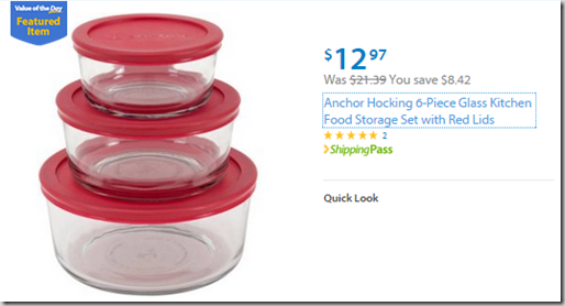 Walmart Values of the Day: The Walking Dead Season 4 for $49.96 or Anchor Hocking 6 Piece Set for $12.97! Walmart Values of the Day: The Walking Dead Season 4 for $49.96 or Anchor Hocking 6 Piece Set for $12.97!