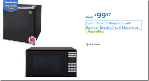 Walmart Values of the Day: Pfaltzgraff 16Pc Dinnerware Set for $29.97 or Fridge/Microwave Combo for $99.97!