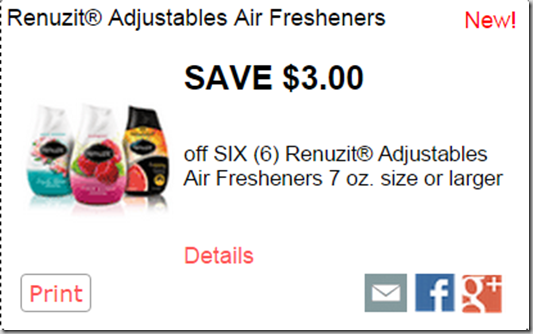 FREE Renuzit Air Fresheners with Overage at Walmart!