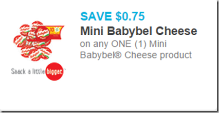 New Printable Coupons for The Laughing Cow and Mini Babybel Cheese! New Printable Coupons for The Laughing Cow and Mini Babybel Cheese!