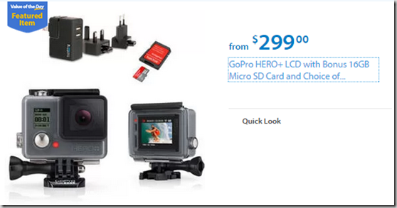 Walmart Values of the Day: Ozark Trail Chairs Just $19.99 or GoPro Kit for $299!