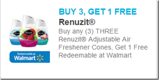 Renuzit Air Fresheners Just $.72 Each at Walmart!