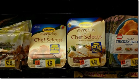 Butterball Chef Selects are $3.98 at Walmart!