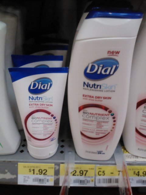 Dial Body Wash and Dial Lotion Just $.80 Each at Walmart!