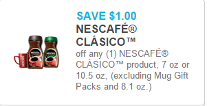 Save a Dollar on Nescafe Clasico Instant Coffee at Walmart!