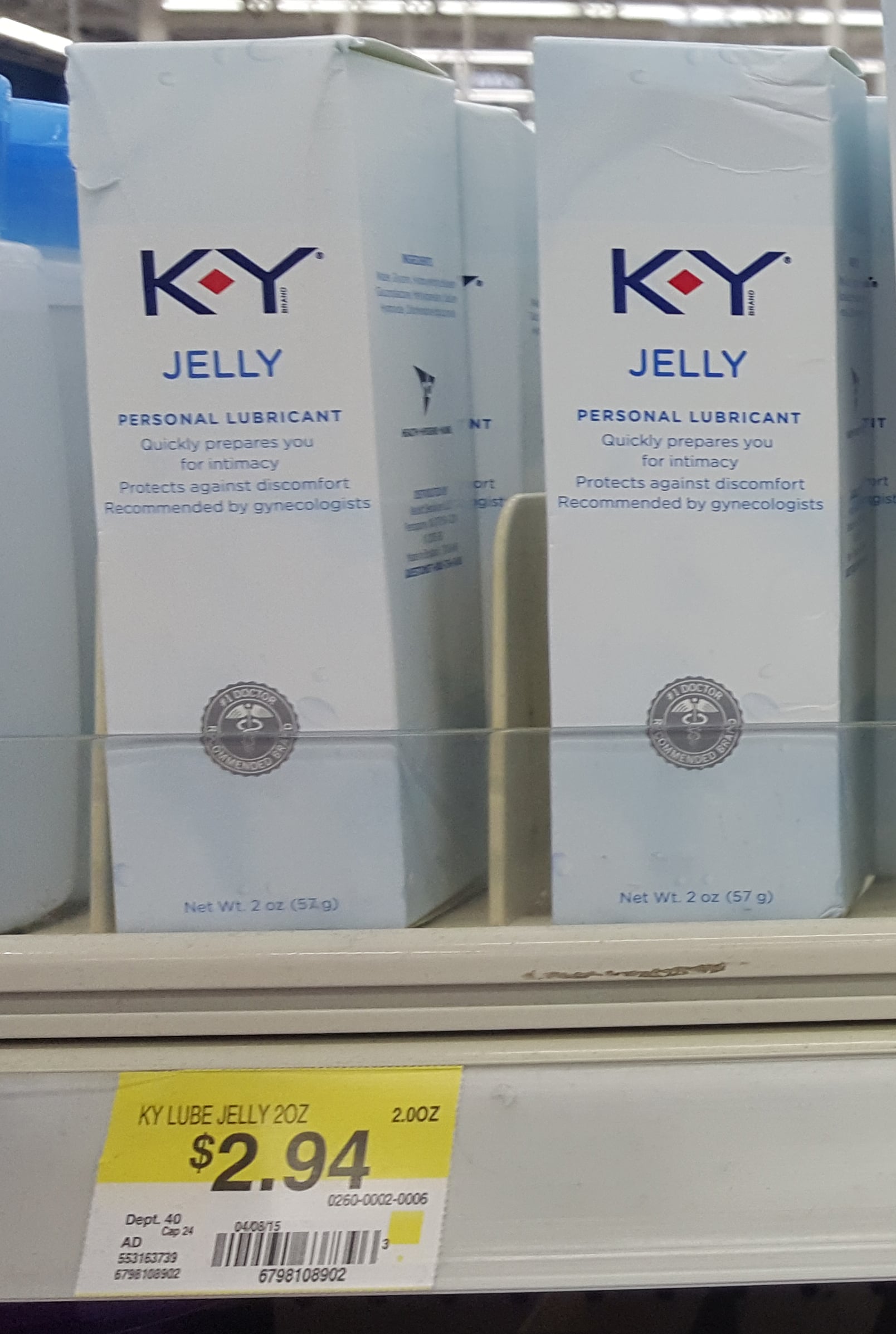 K-Y Jelly Just $.94 at Walmart!