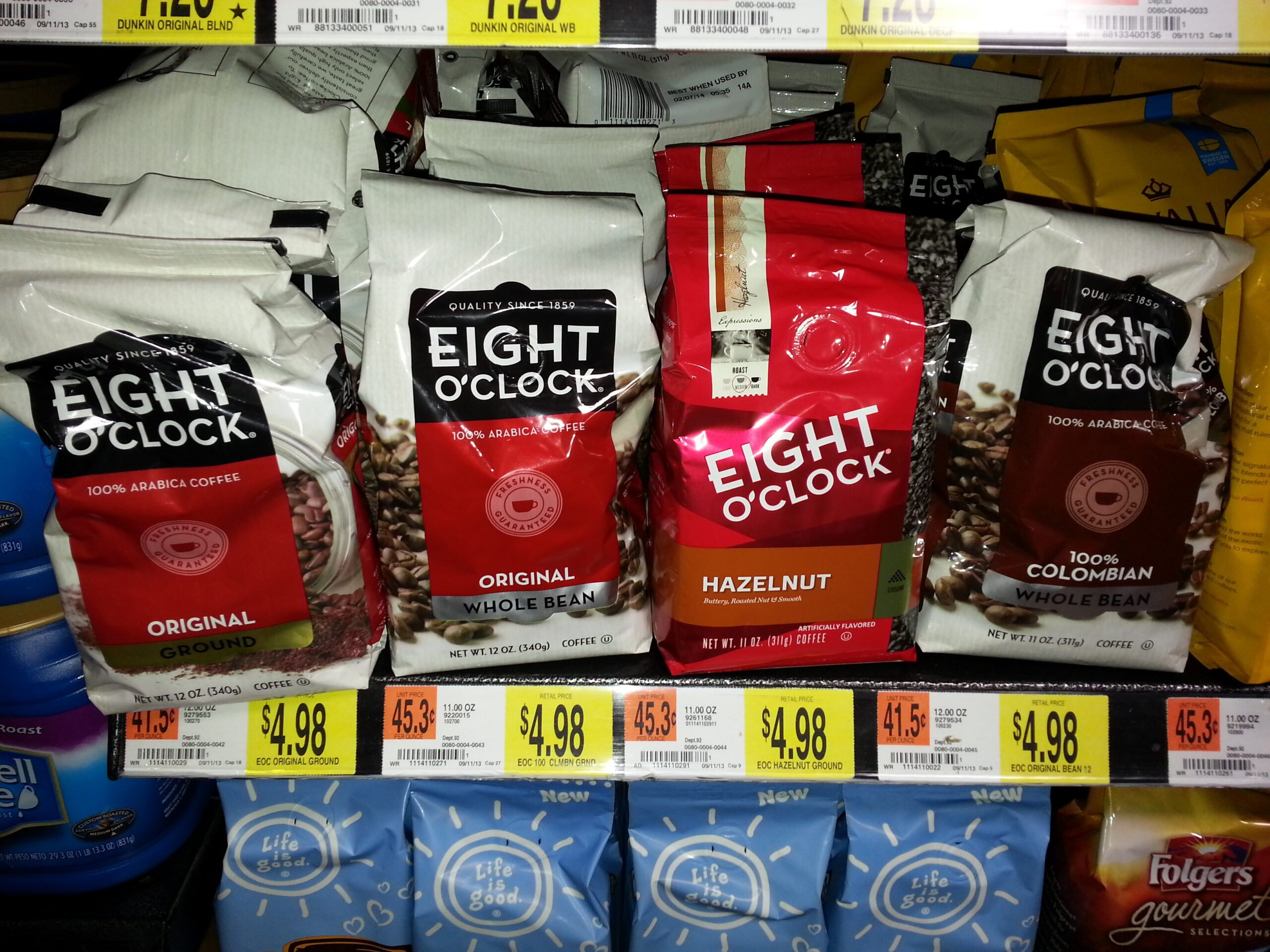 Eight O Clock Coffee Just $2.98 at Walmart!