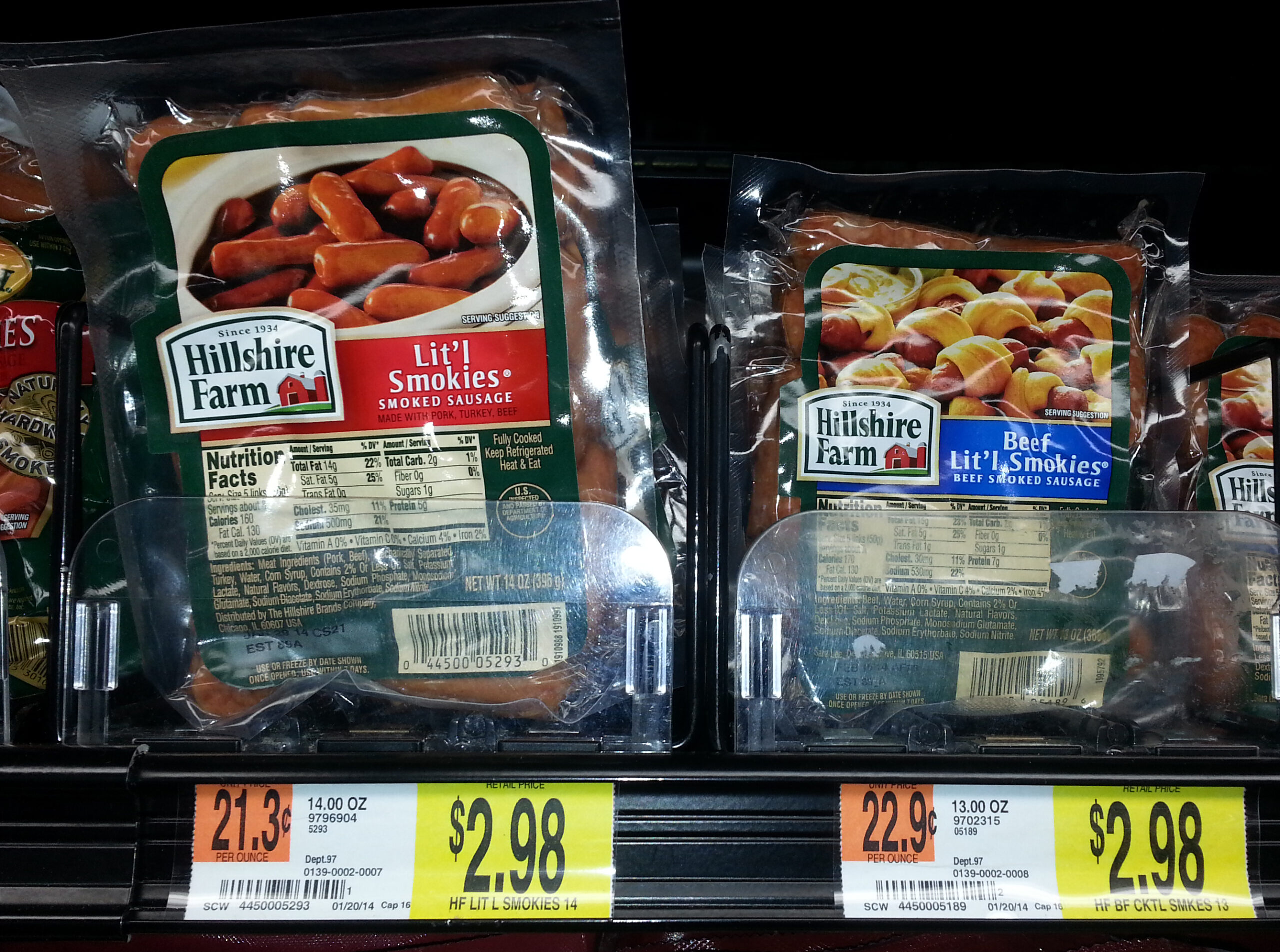 Hillshire Farm Lit'l Smokies Just $2.43 at Walmart!