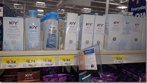 KY Jelly Just $.94 at Walmart!