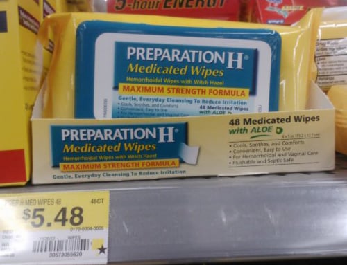 Preparation H Wipes Just $2.38 at Walmart!