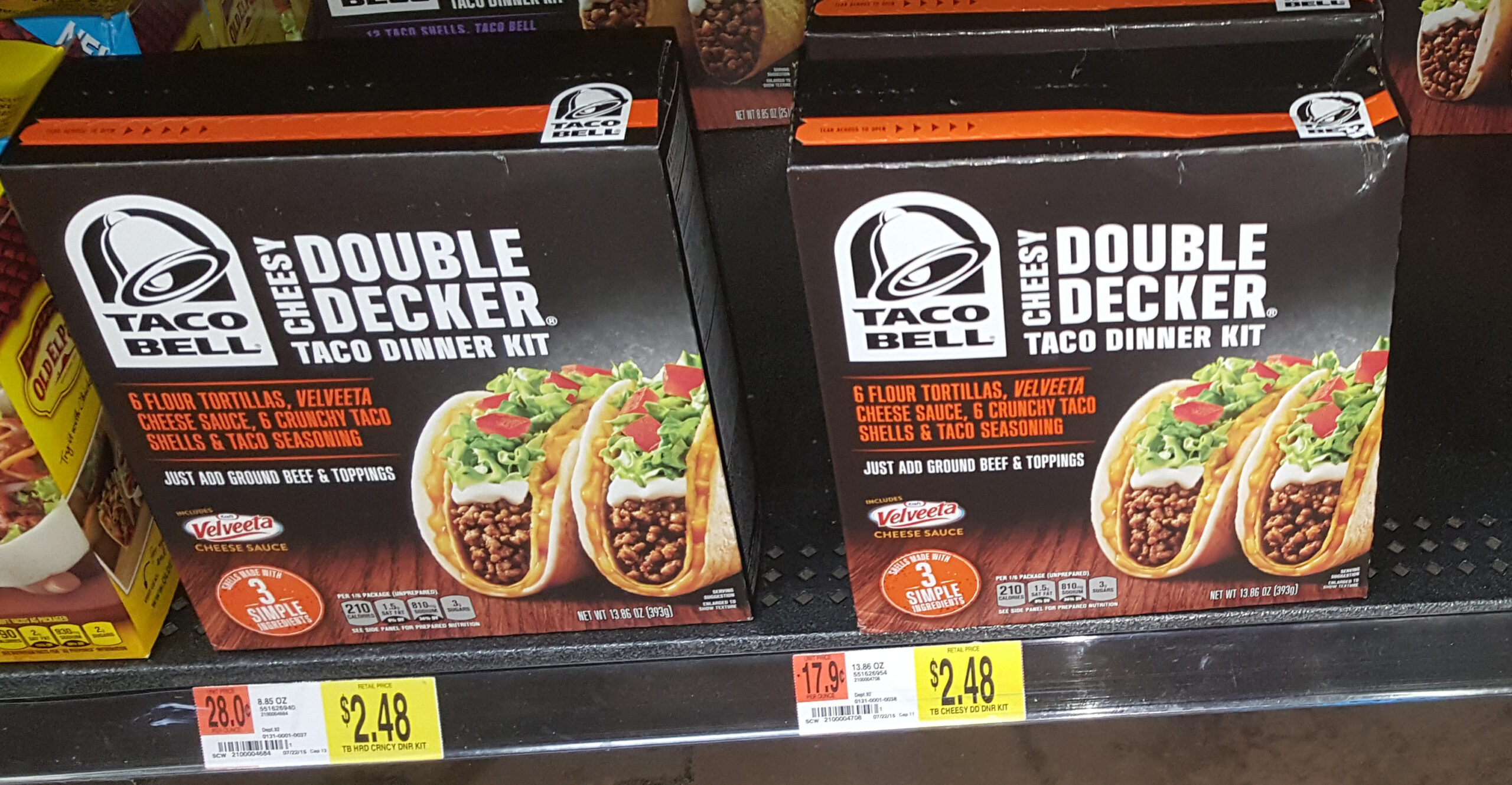 Taco Bell Dinner Kits Just $1.98 at Walmart!