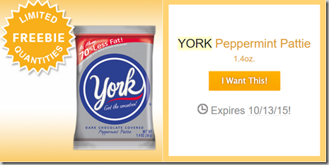 FREE York Peppermint Pattie and Twix Bar at Walmart!