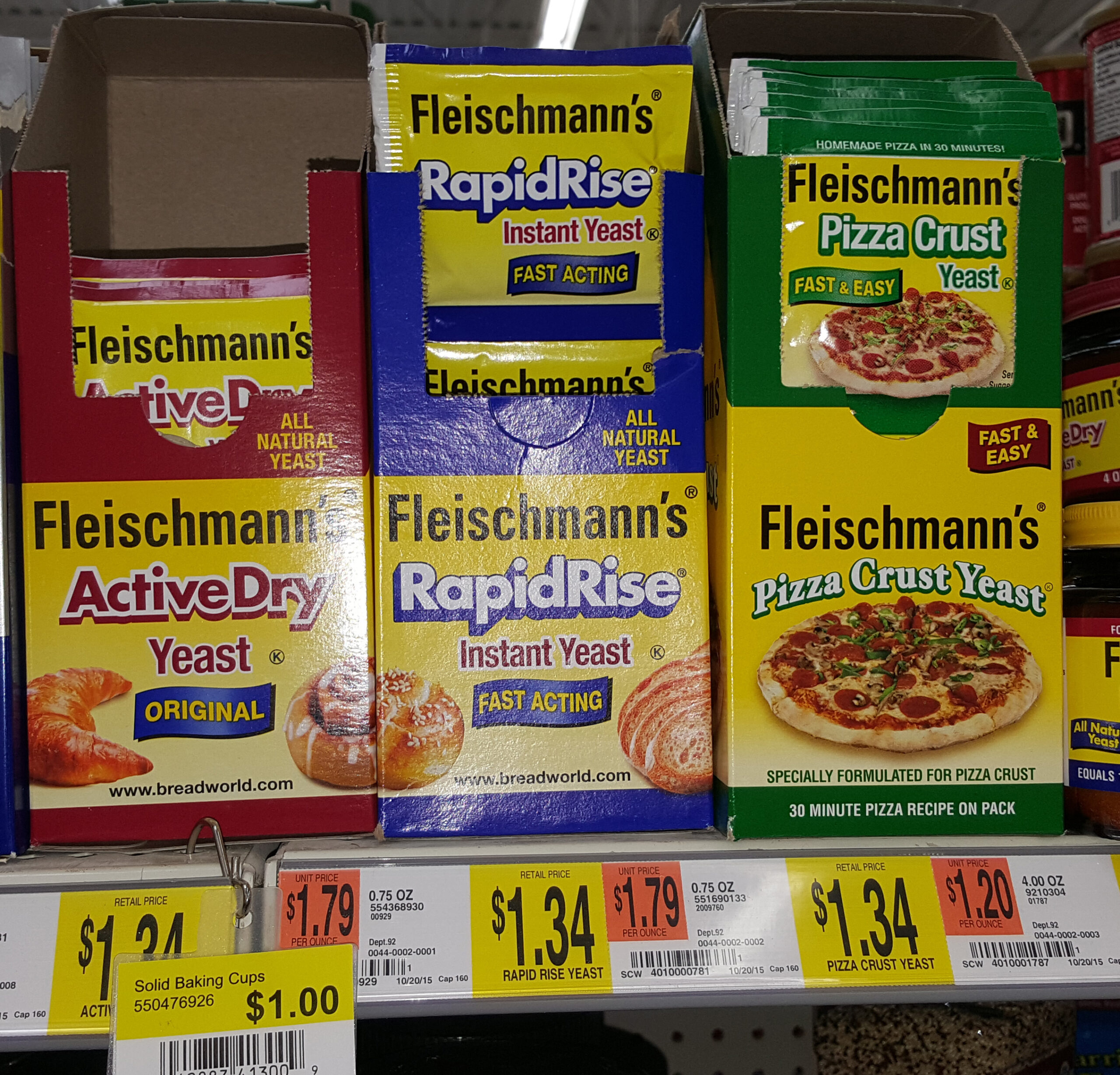 Fleischmann’s Yeast Just $.99 at Walmart!