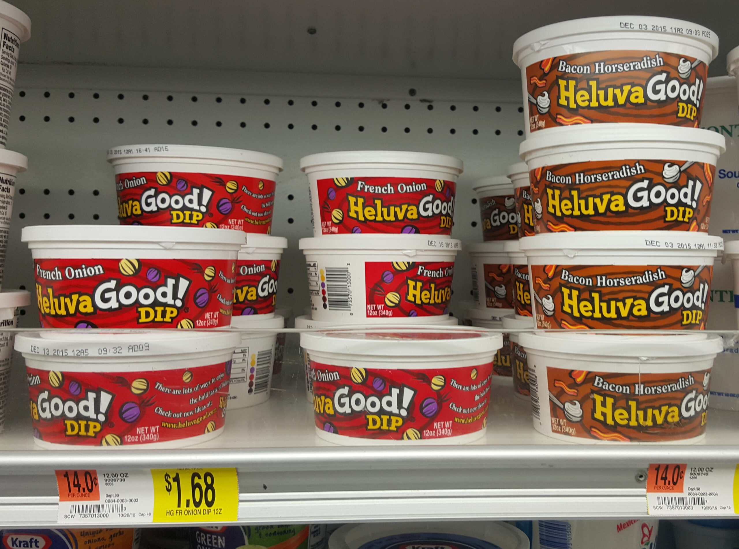 Heluva Good! Dip Just $.93 at Walmart!
