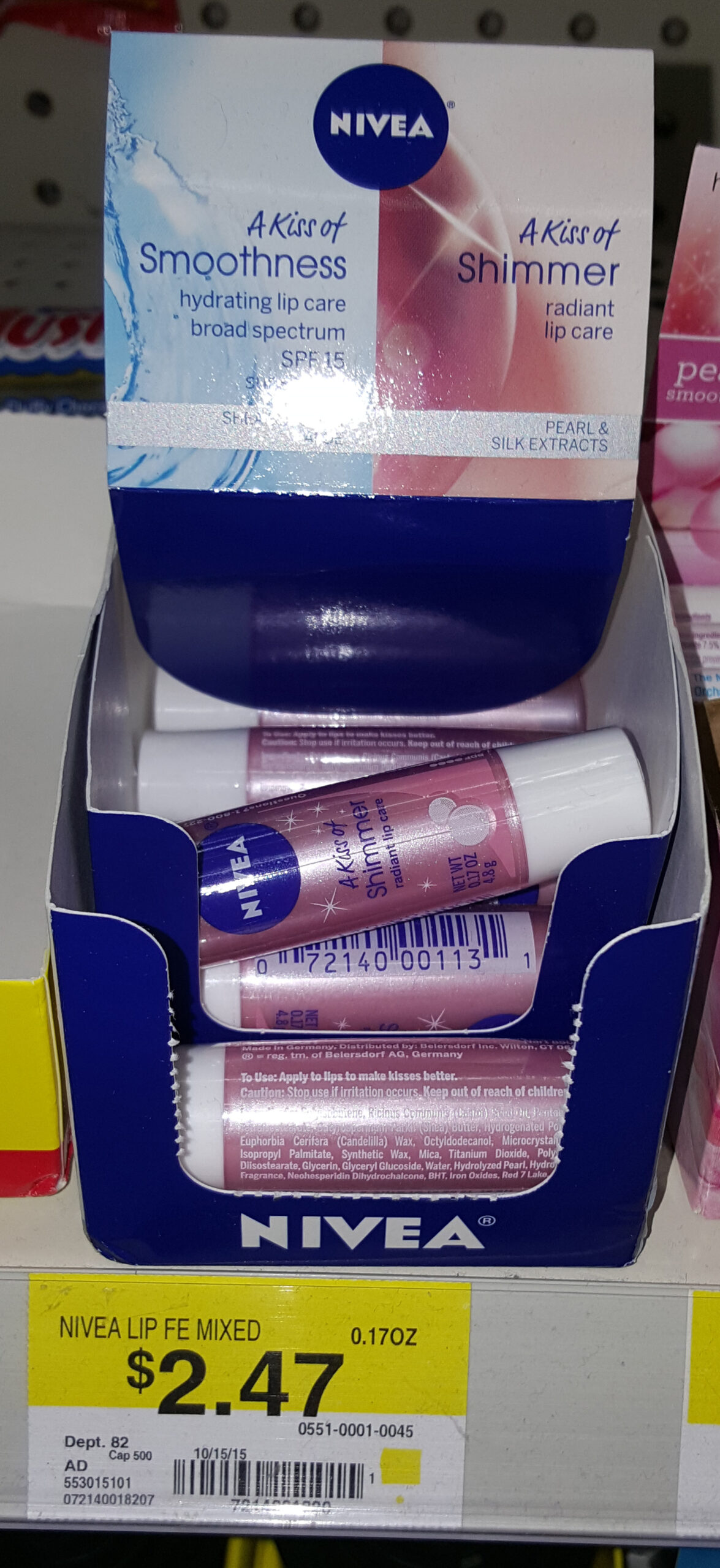 Nivea Lip Balm Just $.97 at Walmart!