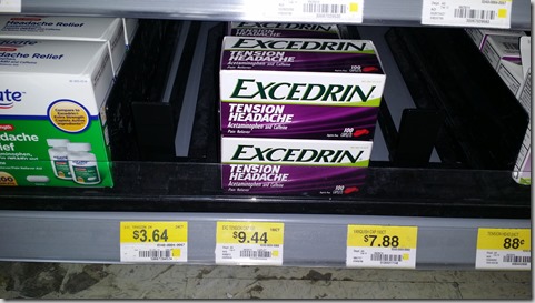 Excedrin Products Starting at $2.14 at Walmart! Excedrin Products Starting at $2.14 at Walmart!