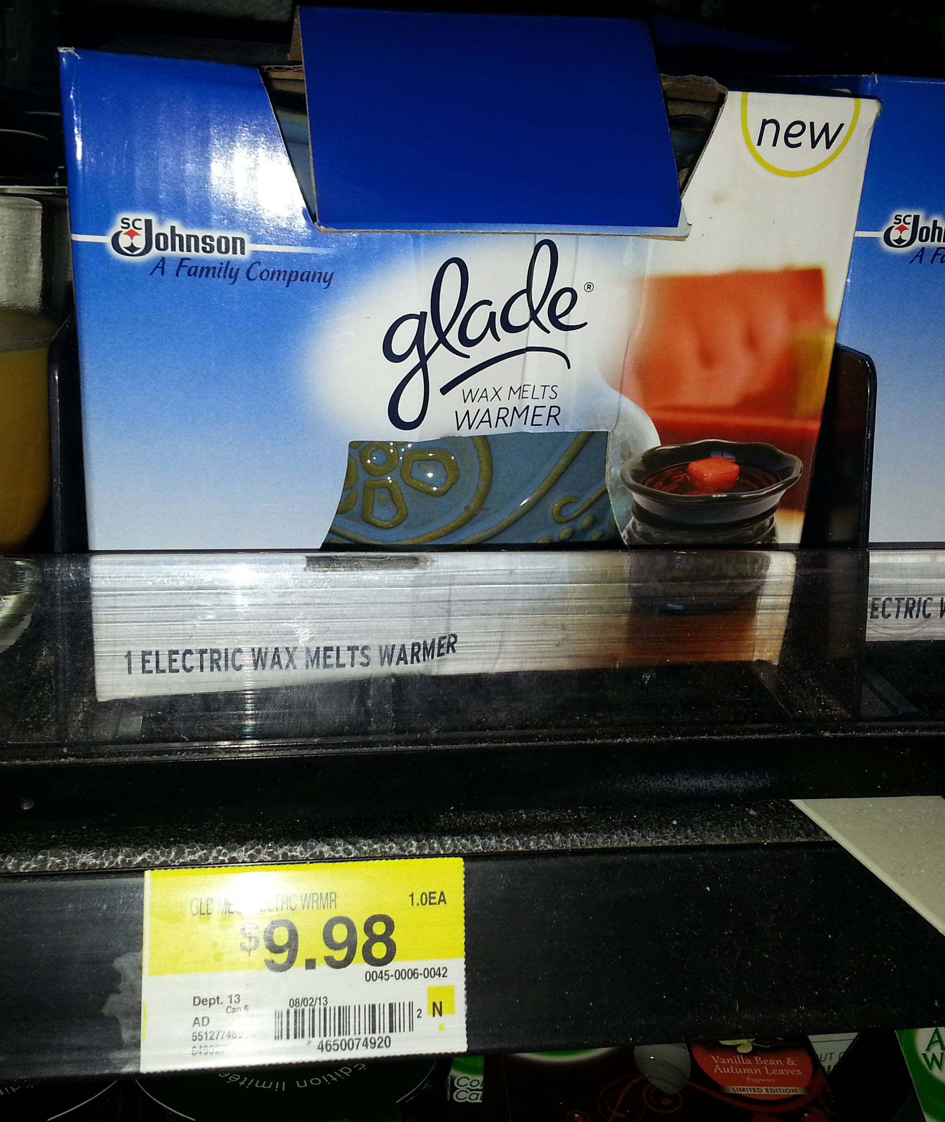 Glade Wax Melt Warmer Just $4.98 at Walmart!