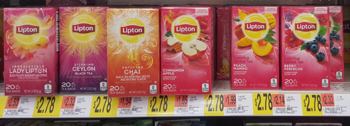 Lipton Tea Products As Low As $1.78 at Walmart!
