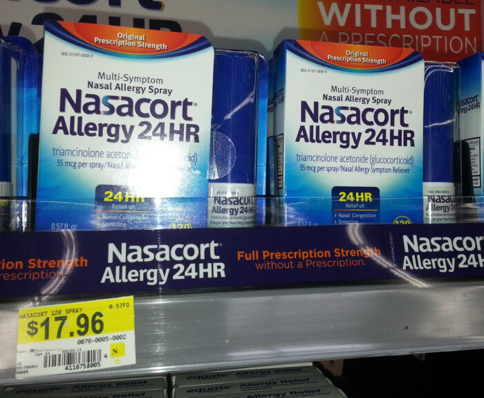 Nasacort Allergy Just $11.96 at Walmart!