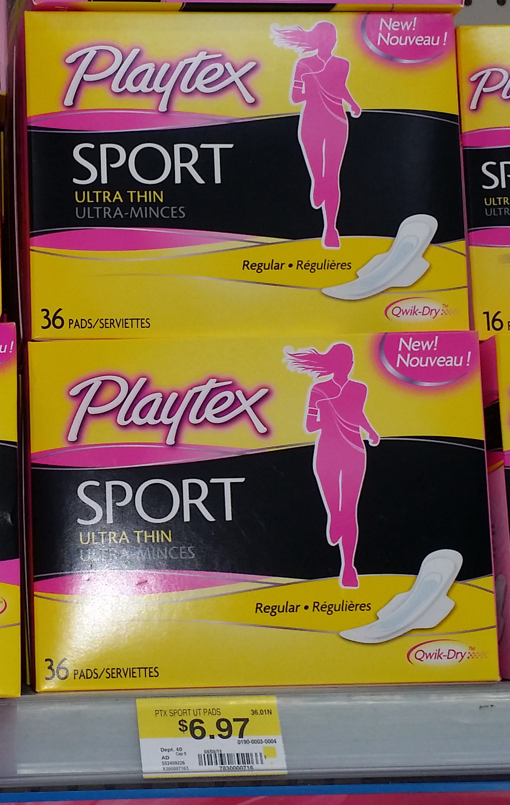 Playtex Sport Pads Just $2.97 at Walmart!