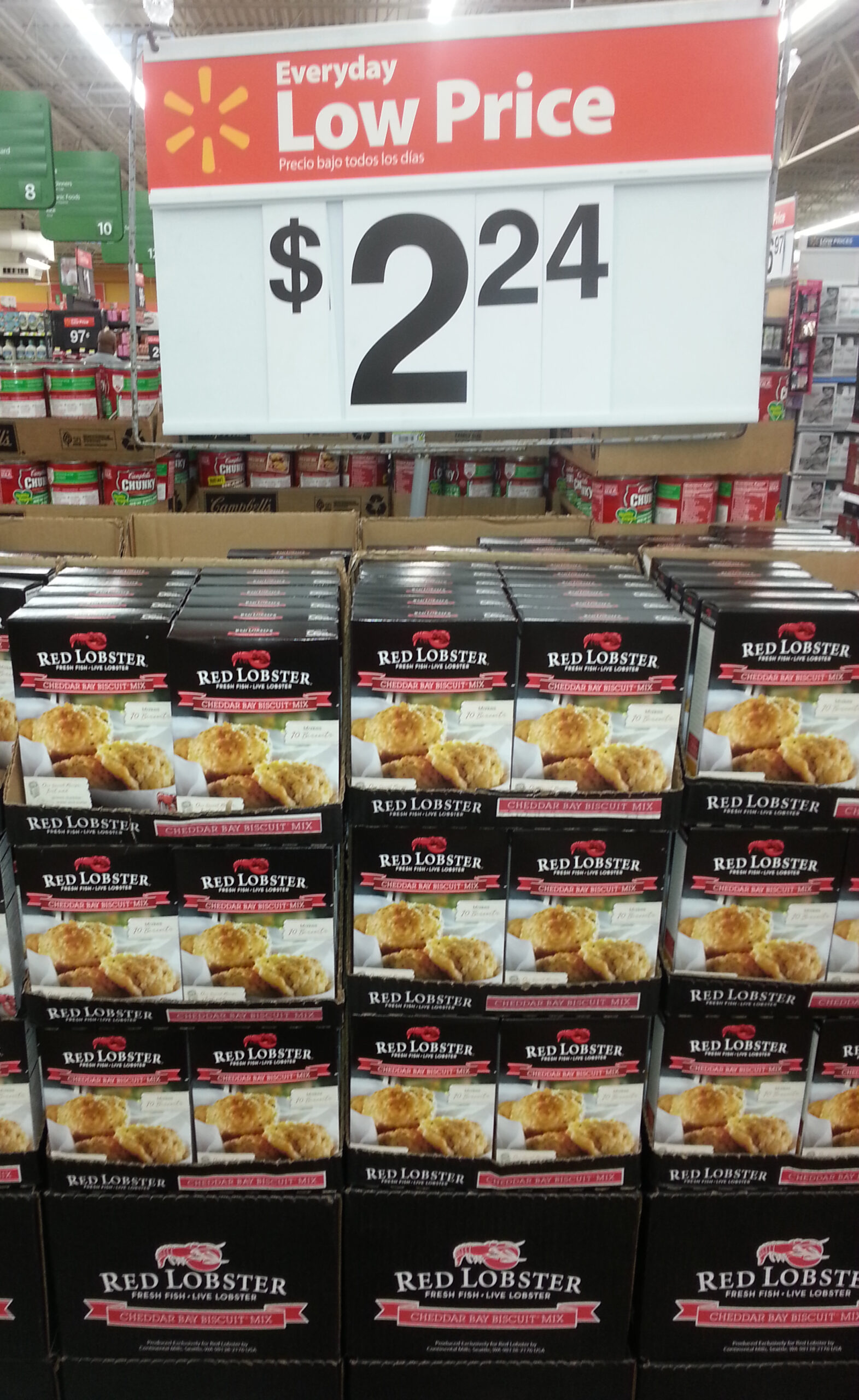 Red Lobster Cheddar Bay Biscuit Mix Just $1.74 at Walmart!