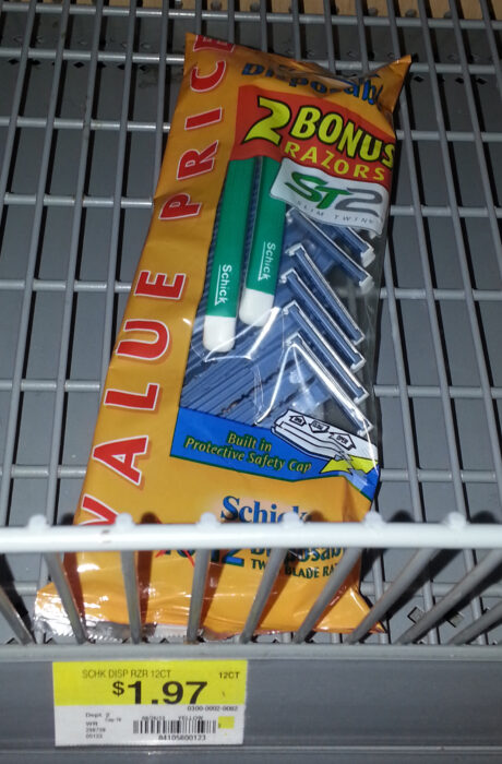 FREE Schick Disposable Razors + $3.06 Money Maker Walmart!