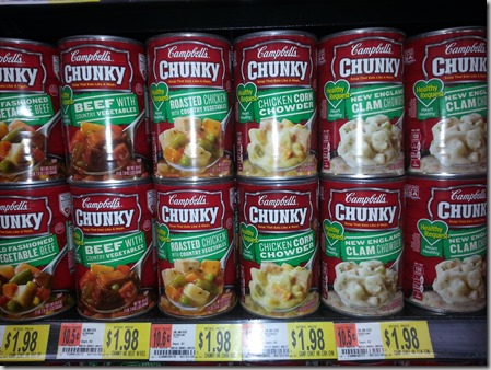Campbell’s Soup Starting at $.65 at Walmart!