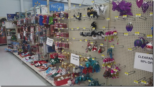Walmart Christmas Clearance is at 50% Off!