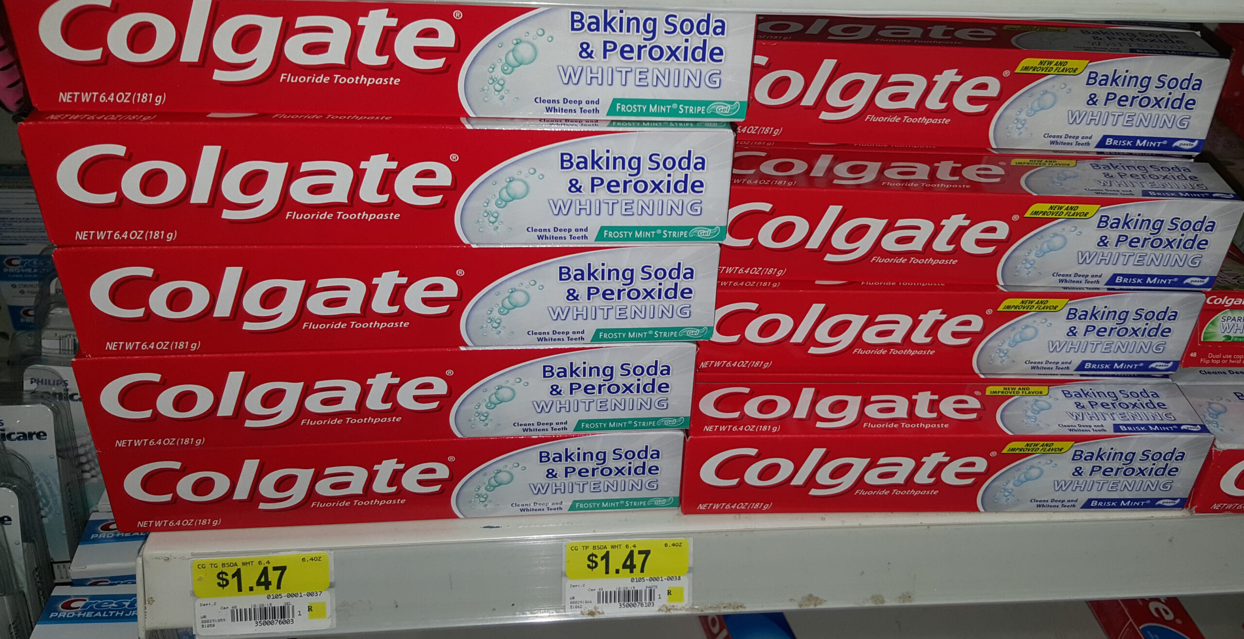 Colgate Toothpaste Just $.97 at Walmart!