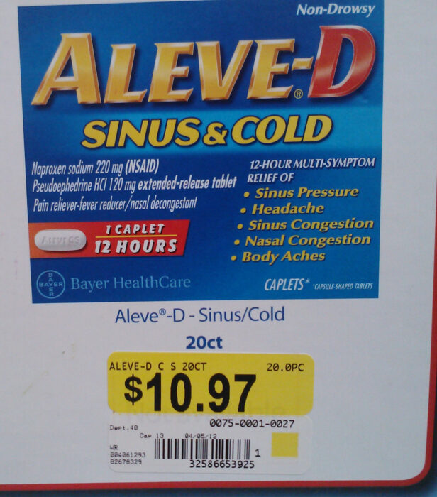 Aleve-D Just $8.97 at Walmart!
