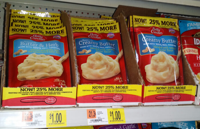 Betty Crocker Potato Pouches Just $.50 at Walmart!