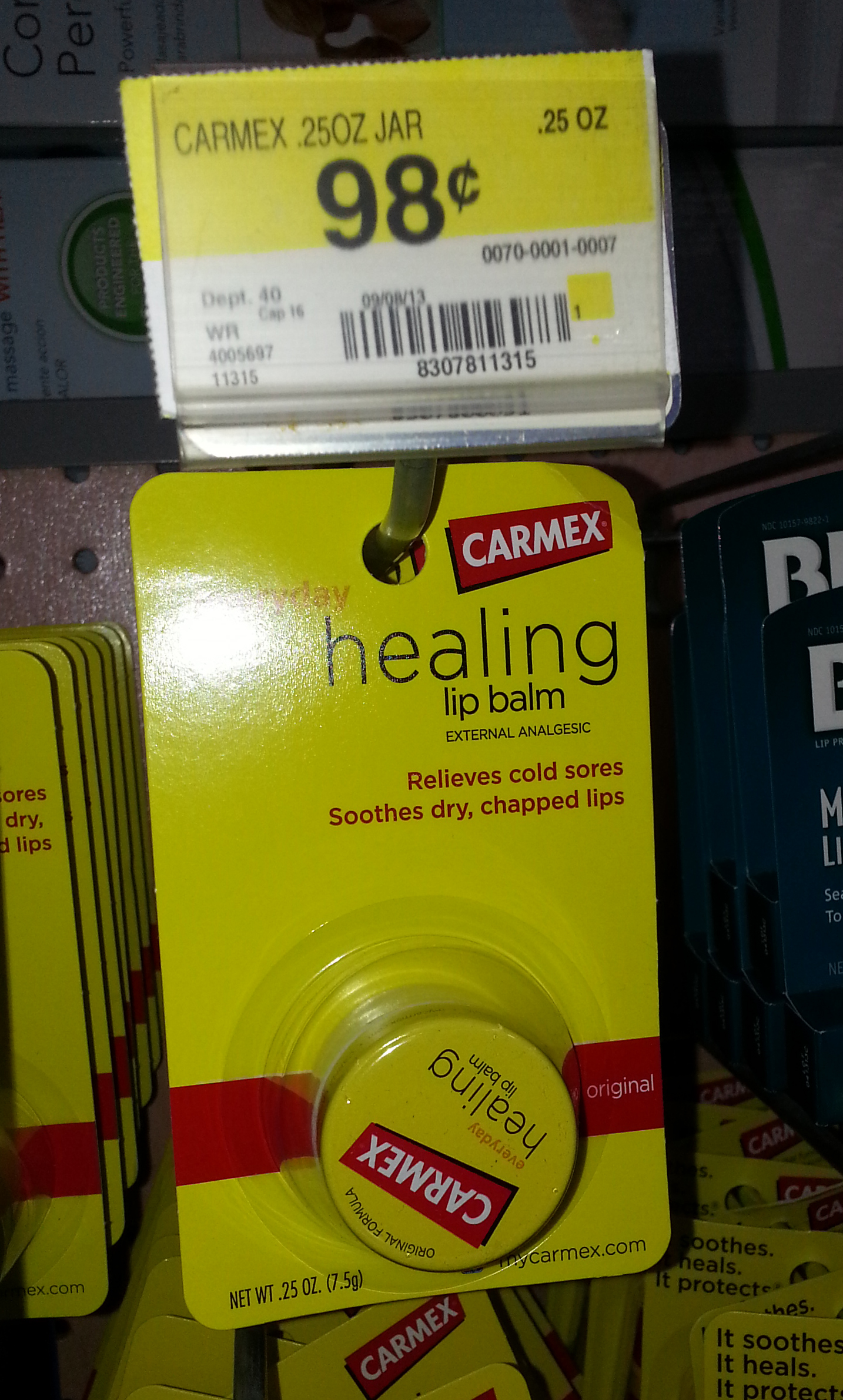 Carmex Lip Balm Just $.73 at Walmart!