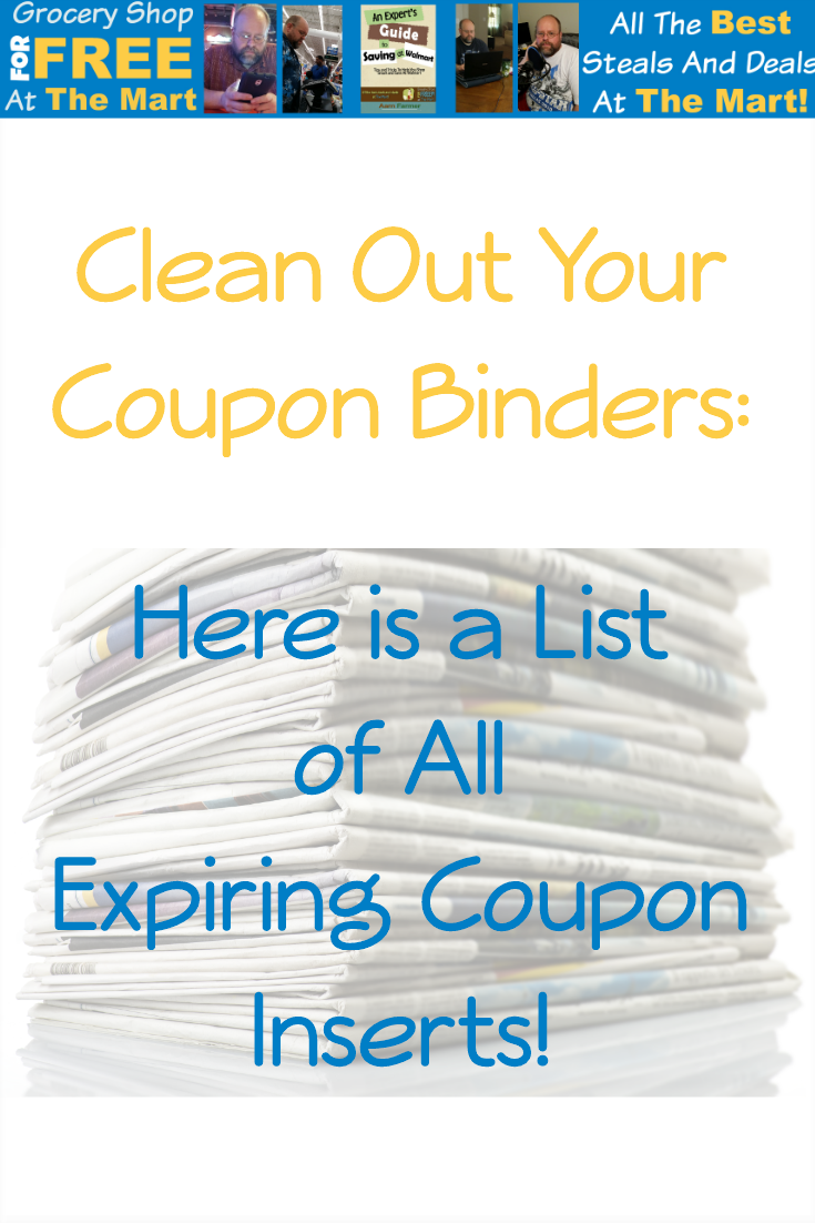 Throw Out Your Expired Coupons!