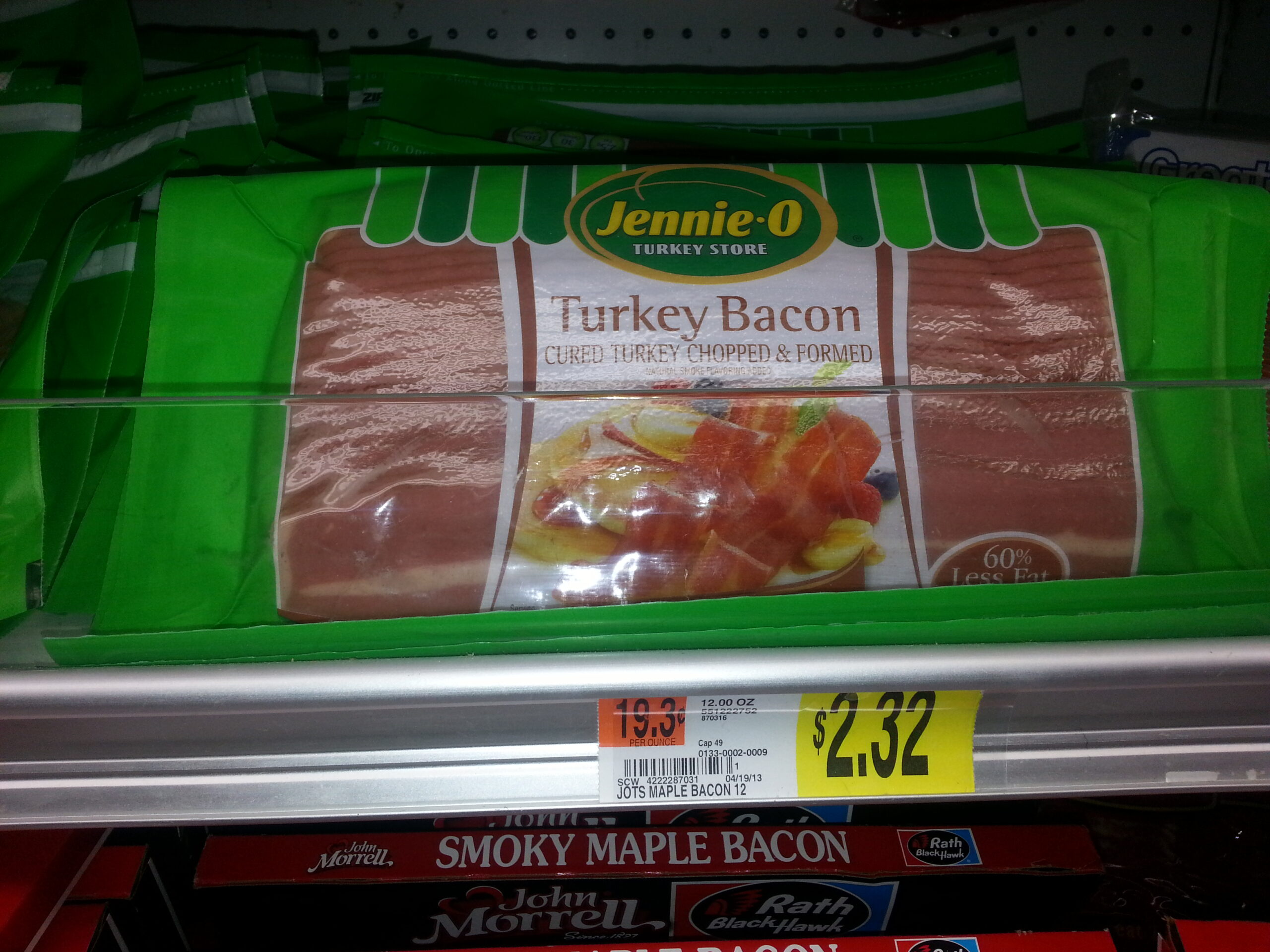 Jennie-O Turkey Bacon Just $1.32 at Walmart!