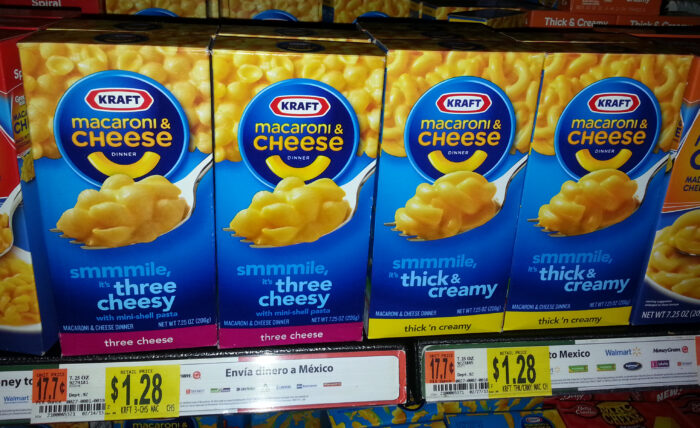 KRAFT Macaroni & Cheese Dinners Just $.95 at Walmart!